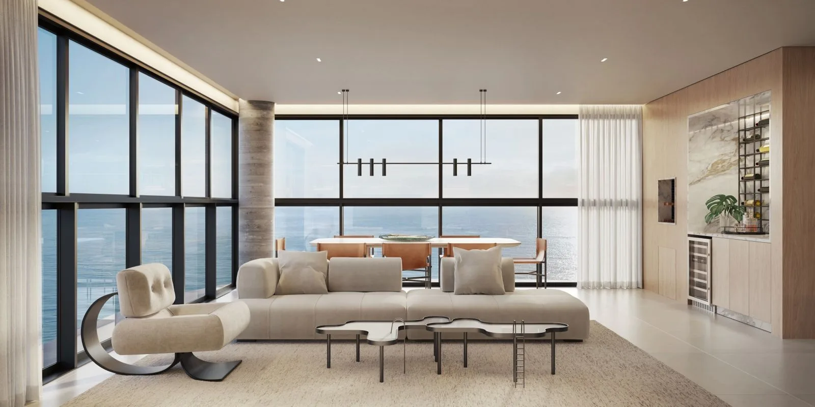PLAZA BEACH RESIDENCE — decorado